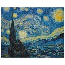 Vincent van Gogh, Sternennacht, Poster