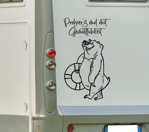 Aufkleber wohnwagen wohnmobil - aufkleber,
