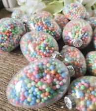 18 x Retro Ostereier Plastik 4