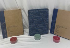 60 Teelichter Raritäten Partylite Superdüfte Herbst Winter   und schöner Halter