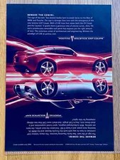 Pontiac Solstice GXP Coupe Original 2008 Advert Werbung Reklame