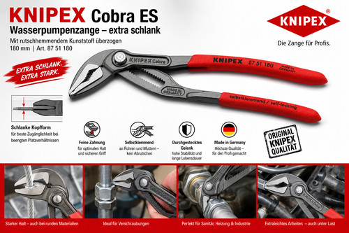 Knipex cobra 51 - knipex, 180