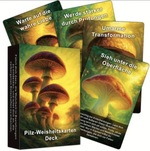 Pilz weisheitskarten 48 - pilz-weisheitskarten,