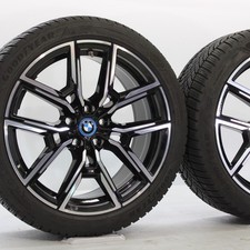 Original BMW 4er i4 G26 Winterräder 19 Zoll M859 M Y-Speiche 7/6mm DOT22 Goodyea