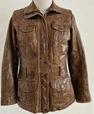 CHEVIREX Damen Lederjacke