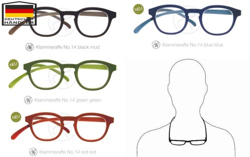 Lesebrille klammeraffe - no.14,