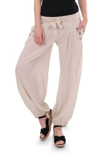Damen pumphose mit - damen,