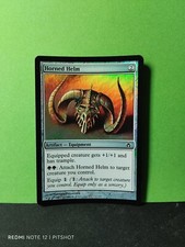 FOIL Horned Helm / Hörnerhelm - MTG Magic