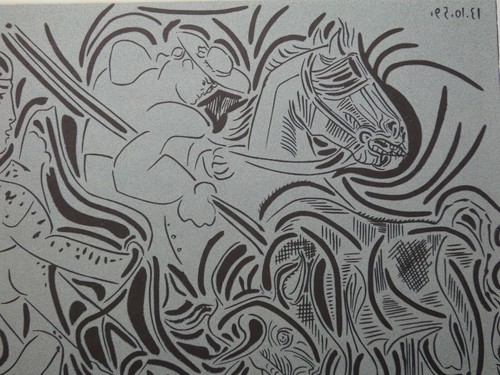 Pablo picasso linolschnitt - pablo,