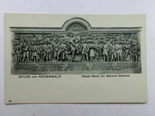 Alte AK Rüdesheim Niederwalddenkmal National Denkmal [aW755]