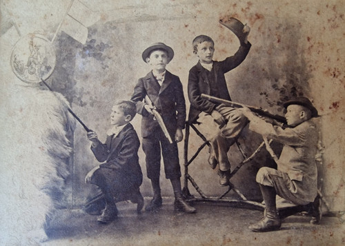 Antik foto 1900 - foto, um
