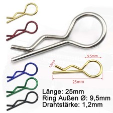 RC Karosserieklammern Splinte