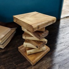 Beistelltisch bücherstapel - beistelltisch,