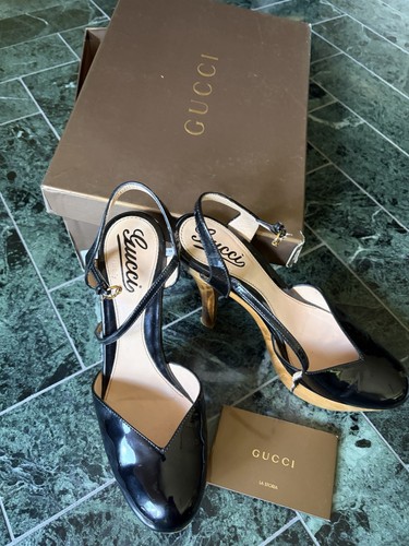 Gucci pumps lack - gucci,