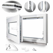 PREMIUM Kellerfenster Kunststoff Ab Lager 3 F. Verglasung Dreh Kipp ALLE GRÖßEN⭐