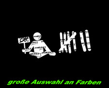 Klimakleber Strichliste Anti CO2 Aktivisten DEMO Fun Auto Aufkleber JDM Tuning