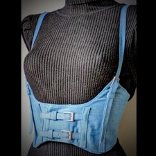 Gürtel Korsett Jeans mit