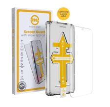 Echt Glas Panzerfolie für Samsung Galaxy A54 5G Display Schutzglas Anbringhilfe