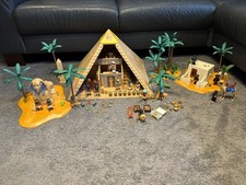 Playmobil Ägypten/Pyramide 4240 - Großes Spielset -Mit Viel Zubehör Top Zustand