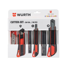 Cuttermesser set 38-tlg. –
