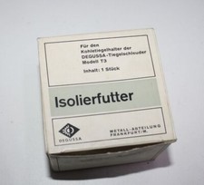 DEGUSSA Isolierfutter für Kohletiegelhalter der Tiegelschleuder T 3 # 7446