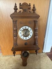 Antike Vintage Pendeluhr Schlagwerk Historisches Gehäuse Hermle-Uhrwerk RAR