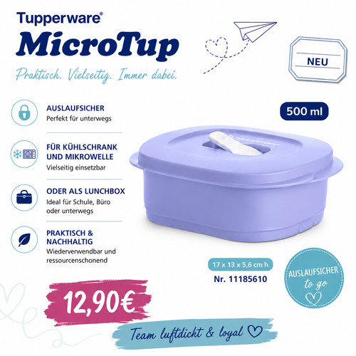 Tupperware microtup 500 - tupperware,