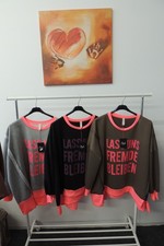 Neu Shirt Hängerchen Butterstoff Softtouch Leo Spruch Fremde Made Italy 48,50,52