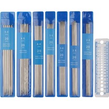 Edelstahl Stricknadeln Set 35