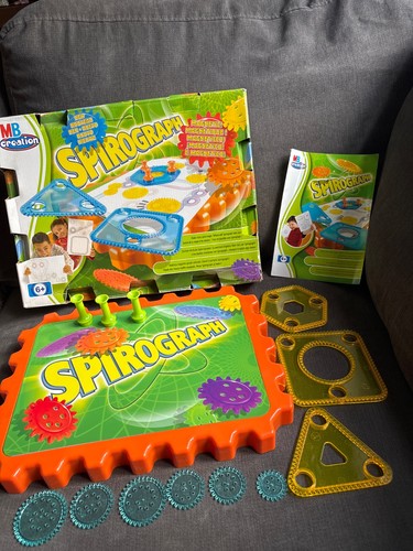Spirograph set creations - spirograph, set,