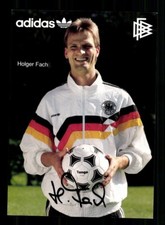 Holger Fach DFB Autogrammkarte