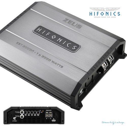 Hifonics kanal 5000 watt rms - 1-kanal,