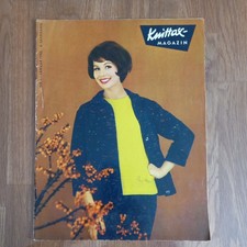 Knittax Magazin Januar 1962 Heft Anleitungen Strickmaschine