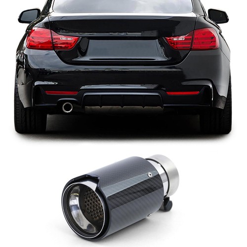 Auspuff 90mm carbon - 1x,