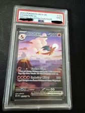 Pokemon 151 Glurak EX 199/165 Deutsch DE Illustration Rare PSA 9