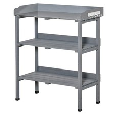 Pflanztisch mit Metall