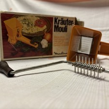 Kräuter Mouli Moulinex Küchenhelfer Kräuter Mühle Zerkleinern Vintage Retro 