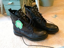 jimmy. - NEUE Chelsea Boots  Gr.36 - Schwarz - Leder  Made in Italy -