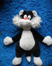 Kater Sylvester ~ Plüschtier ~ Katze Sylvester ~ Größe 42 cm