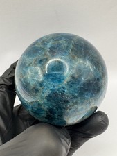 Große Blaue Top Apatit Kugel