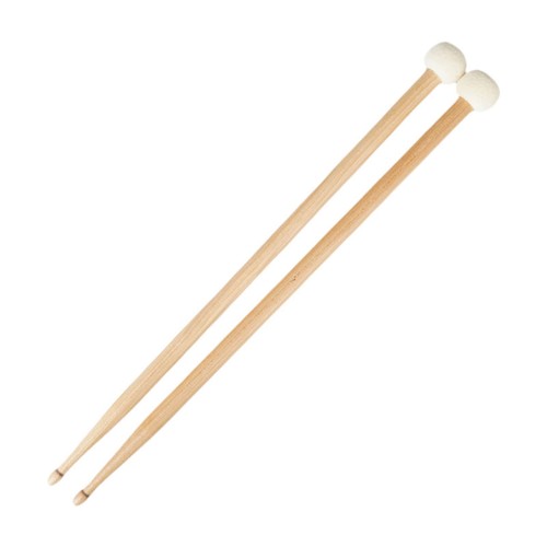 2pcs filz kopf timpani sticks - kopf,