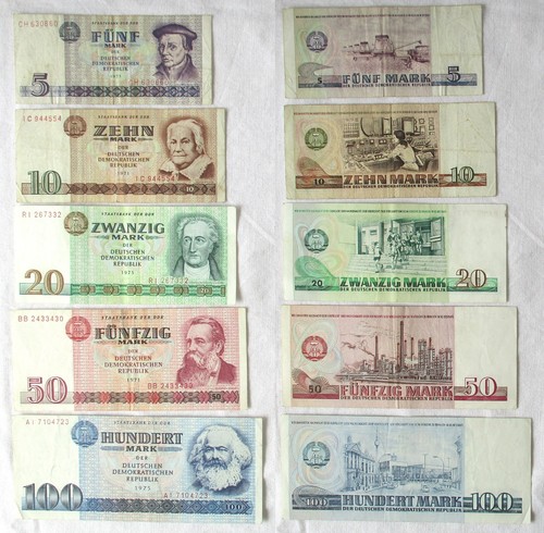Banknoten bis 100 mark - banknoten,