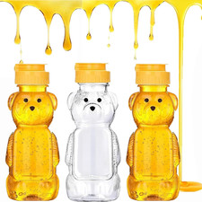 3 Stück Honigspender Bär