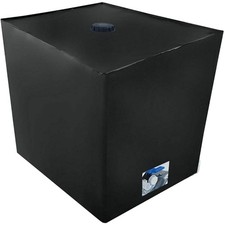 Schwarze IBC Wassertank