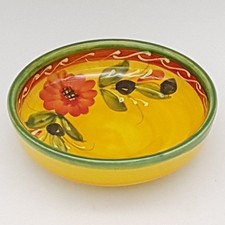 Tapasschale Schale 16 cm x 5 cm traditionelle spanische Handarbeit Keramik Pottery