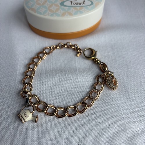 Fossil armband rosegold - fossil,