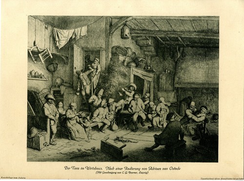 Adriaen van ostade der tanz - adriaen,