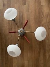 Alte Sputnik Deckenlampe - Deutschland 50er / 60er Jahre-Vintage Design Lampe