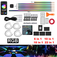 Auto Symphony RGB LED Ambientebeleuchtung Innenraumbeleuchtung mit App Control