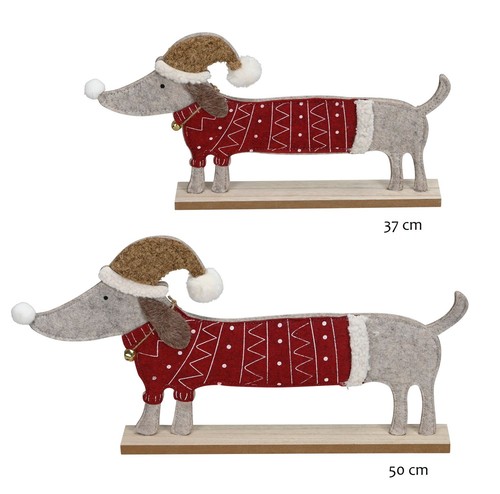 Weihnachts hund mit pullover - mit,